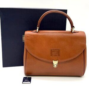 Vintage Burberrys Top Handle Handbag